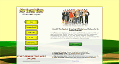 Desktop Screenshot of myleadgen.com